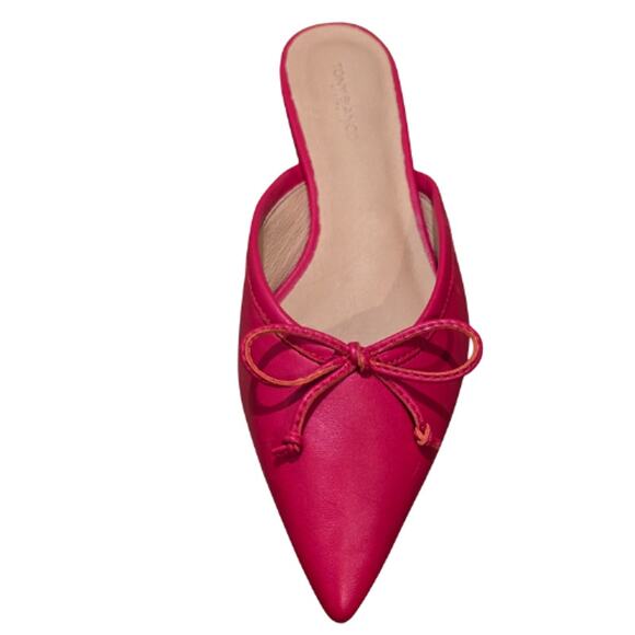 Tony Bianco Javelin Flat in Ruby Nappa – New in Box Size 5 - Picture 9 of 10